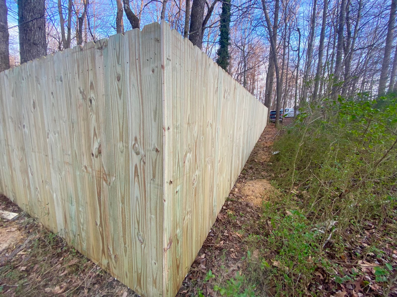 Dog-Ear Privacy (Stockade)